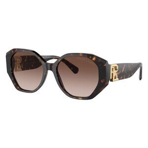 New RALPH LAUREN Havana Butterfly RL8220 5003/13 Sunglasses Women